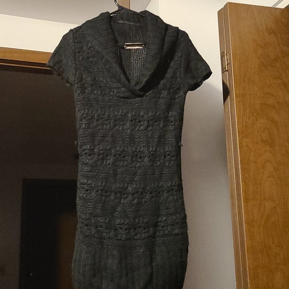 Black Sweater Dress - Picture 4 of 4